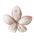 Pembe Lilyum Şönil Anahtarlık